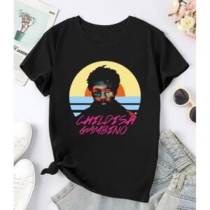 Childish Gambino T-Shirt Bootleg Rap Music Fan Graphic Unisex Tee